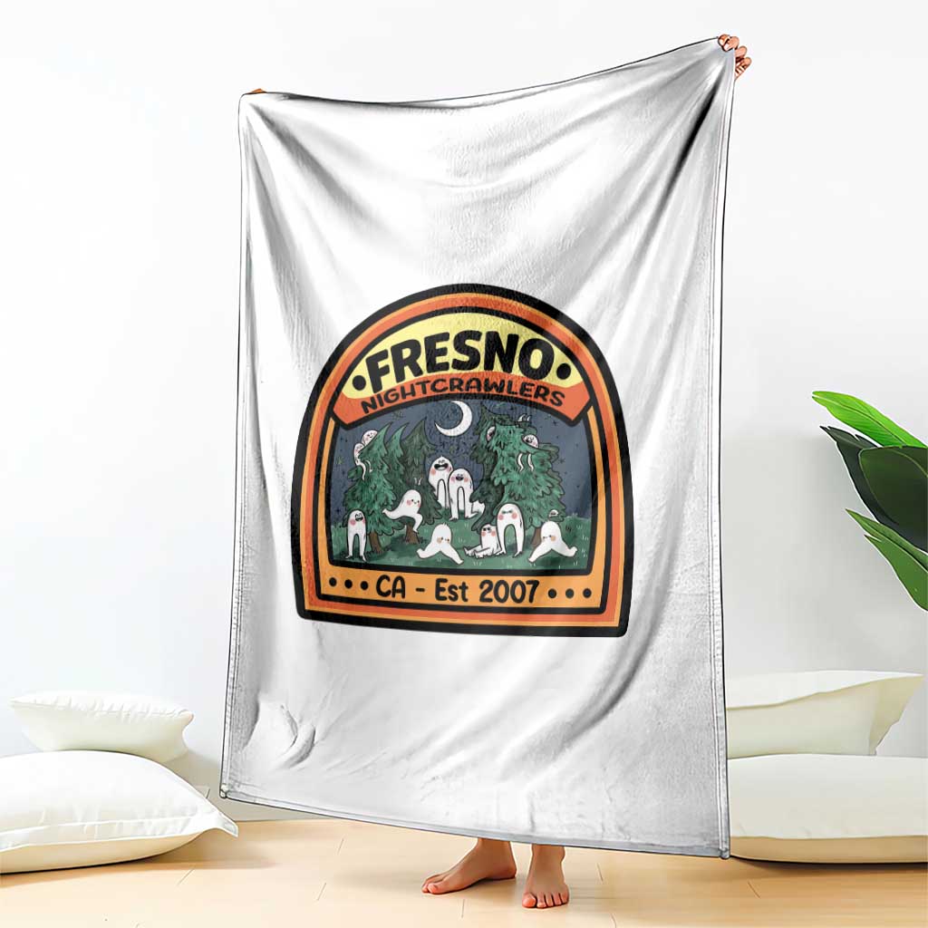 Fresno Nightcrawlers Folklore Gift Throw Blanket Home Of California Cryptids TS12 Print Your Wear