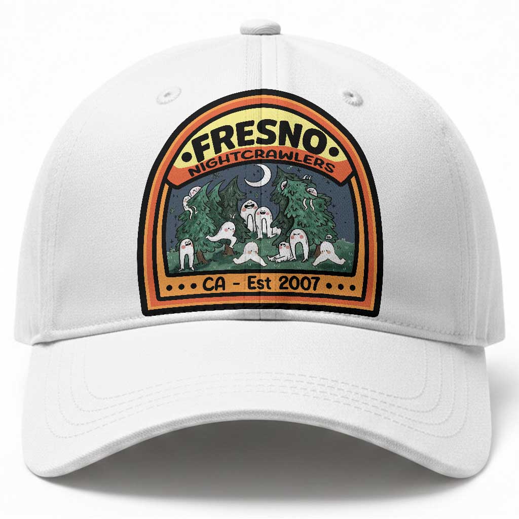 Fresno Nightcrawlers Folklore Gift Baseball Cap Home Of California Cryptids TS12 Print Your Wear