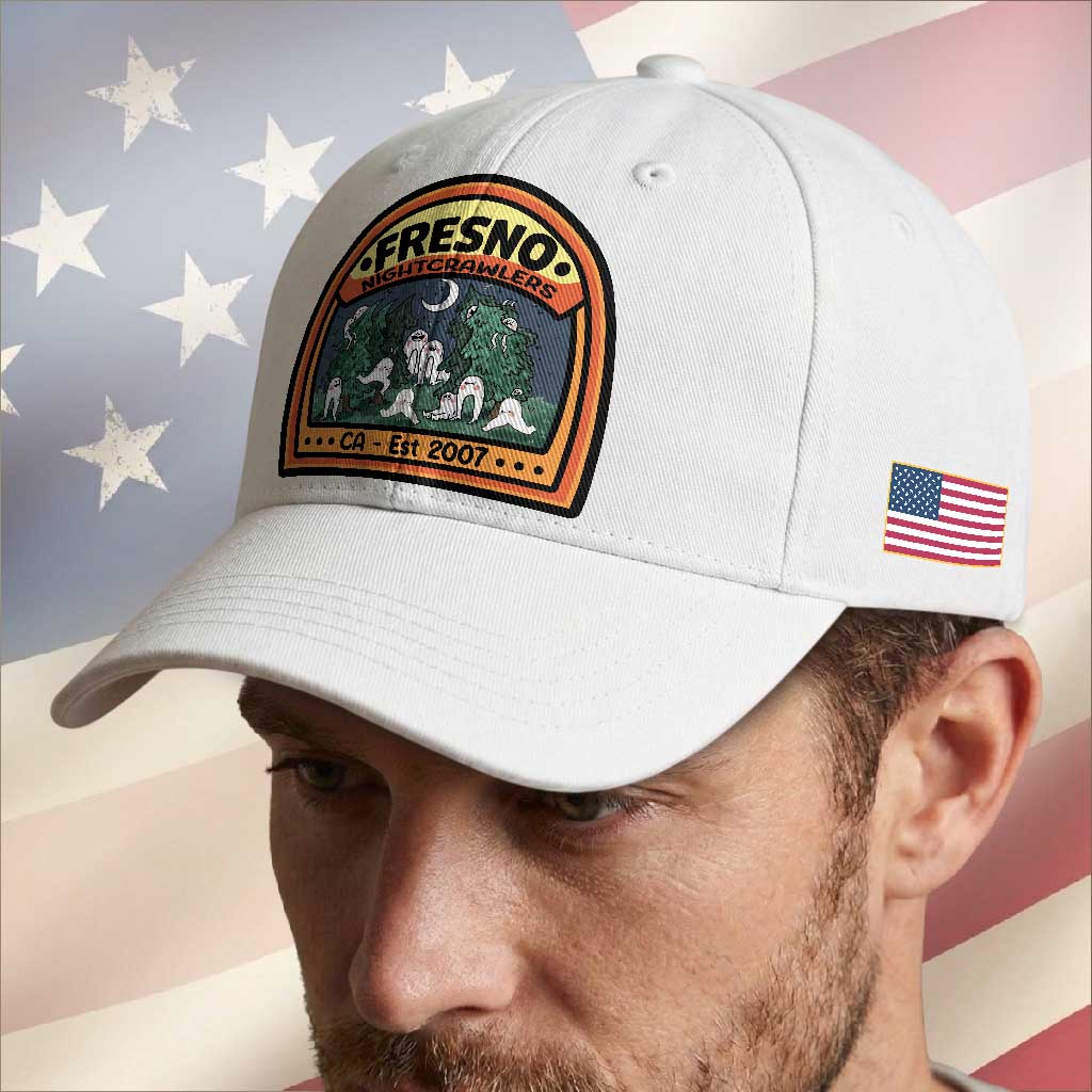 Fresno Nightcrawlers Folklore Gift Baseball Cap Home Of California Cryptids TS12 Print Your Wear