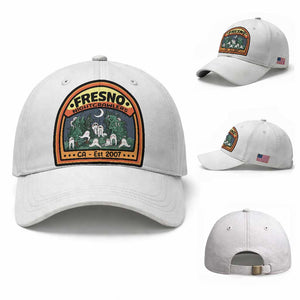 Fresno Nightcrawlers Folklore Gift Baseball Cap Home Of California Cryptids TS12 Baseball Cap Universal Fit White Print Your Wear