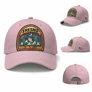 Fresno Nightcrawlers Folklore Gift Baseball Cap Home Of California Cryptids TS12 Baseball Cap Universal Fit Light Pink Print Your Wear