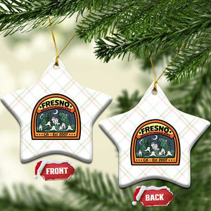Fresno Nightcrawlers Folklore Gift Ceramic Ornament Home Of California Cryptids TS12 Print Your Wear