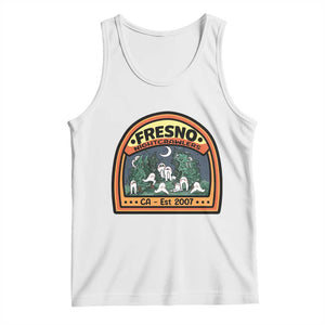 Fresno Nightcrawlers Folklore Gift Tank Top Home Of California Cryptids TS12 White Print Your Wear