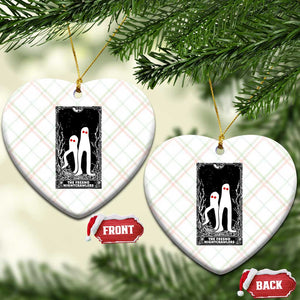 Funny Tarot Card Graphic Fresno Nightcrawlers Lover Ceramic Ornament Cryptid Gift TS12 Print Your Wear