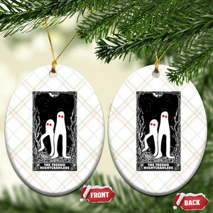 Funny Tarot Card Graphic Fresno Nightcrawlers Lover Ceramic Ornament Cryptid Gift TS12 Print Your Wear