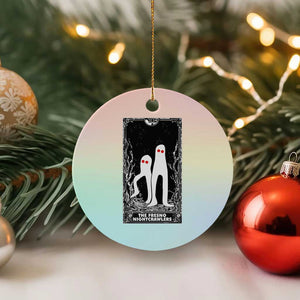 Funny Tarot Card Graphic Fresno Nightcrawlers Lover Ceramic Ornament Cryptid Gift TS12 1pc Pastel Print Your Wear