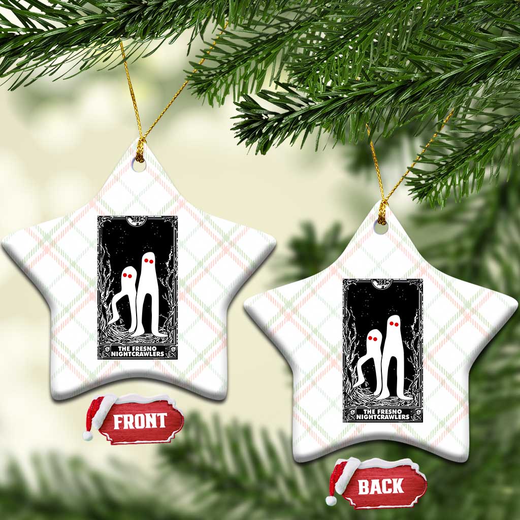 Funny Tarot Card Graphic Fresno Nightcrawlers Lover Ceramic Ornament Cryptid Gift TS12 Print Your Wear