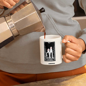 Funny Tarot Card Graphic Fresno Nightcrawlers Lover Coffee Mug Cryptid Gift TS12 Print Your Wear