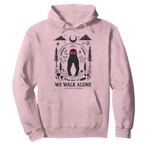 We Walk Alone Fresno Nightcrawler Hoodie California Cryptid Hunter TS12 Light Pink Print Your Wear