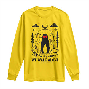 We Walk Alone Fresno Nightcrawler Long Sleeve Shirt California Cryptid Hunter TS12 Daisy Print Your Wear
