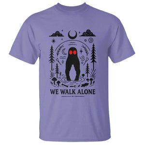 We Walk Alone Fresno Nightcrawler T Shirt California Cryptid Hunter TS12 Violet Print Your Wear