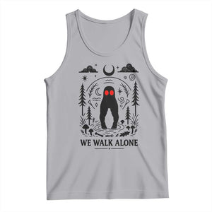 We Walk Alone Fresno Nightcrawler Tank Top California Cryptid Hunter TS12 Athletic Heather Print Your Wear