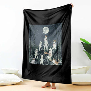 Fresno Nightkittens Nightcrawler Throw Blanket Funny Horror Cat Cryptid Lover Gift TS12 Print Your Wear