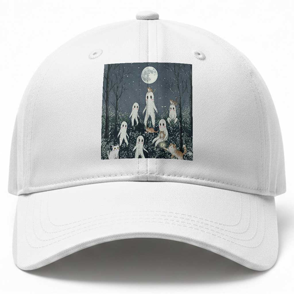 Fresno Nightkittens Nightcrawler Baseball Cap Funny Horror Cat Cryptid Lover Gift TS12 Print Your Wear