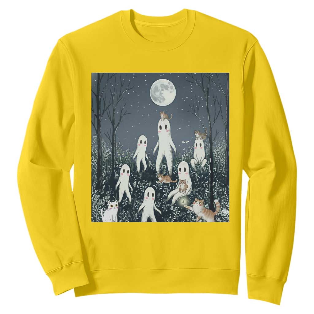 Fresno Nightkittens Nightcrawler Sweatshirt Funny Horror Cat Cryptid Lover Gift TS12 Daisy Print Your Wear