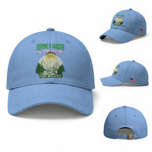 Fresno Nightcrawler Baseball Cap Everyone Is Gangster Til The Pants Start Walkin TS12 Baseball Cap Universal Fit Light Blue Print Your Wear