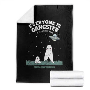 Gangster Til The Pants Start Walkin Nightcrawler Throw Blanket Funny Cryptid Hunter TS12 Black Print Your Wear