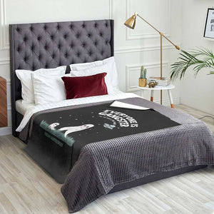 Gangster Til The Pants Start Walkin Nightcrawler Throw Blanket Funny Cryptid Hunter TS12 Print Your Wear