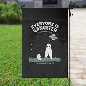 Gangster Til The Pants Start Walkin Nightcrawler Garden Flag Funny Cryptid Hunter TS12 Print Your Wear