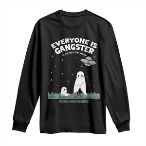 Gangster Til The Pants Start Walkin Nightcrawler Long Sleeve Shirt Funny Cryptid Hunter TS12 Black Print Your Wear