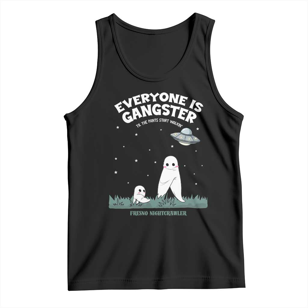 Gangster Til The Pants Start Walkin Nightcrawler Tank Top Funny Cryptid Hunter TS12 Black Print Your Wear