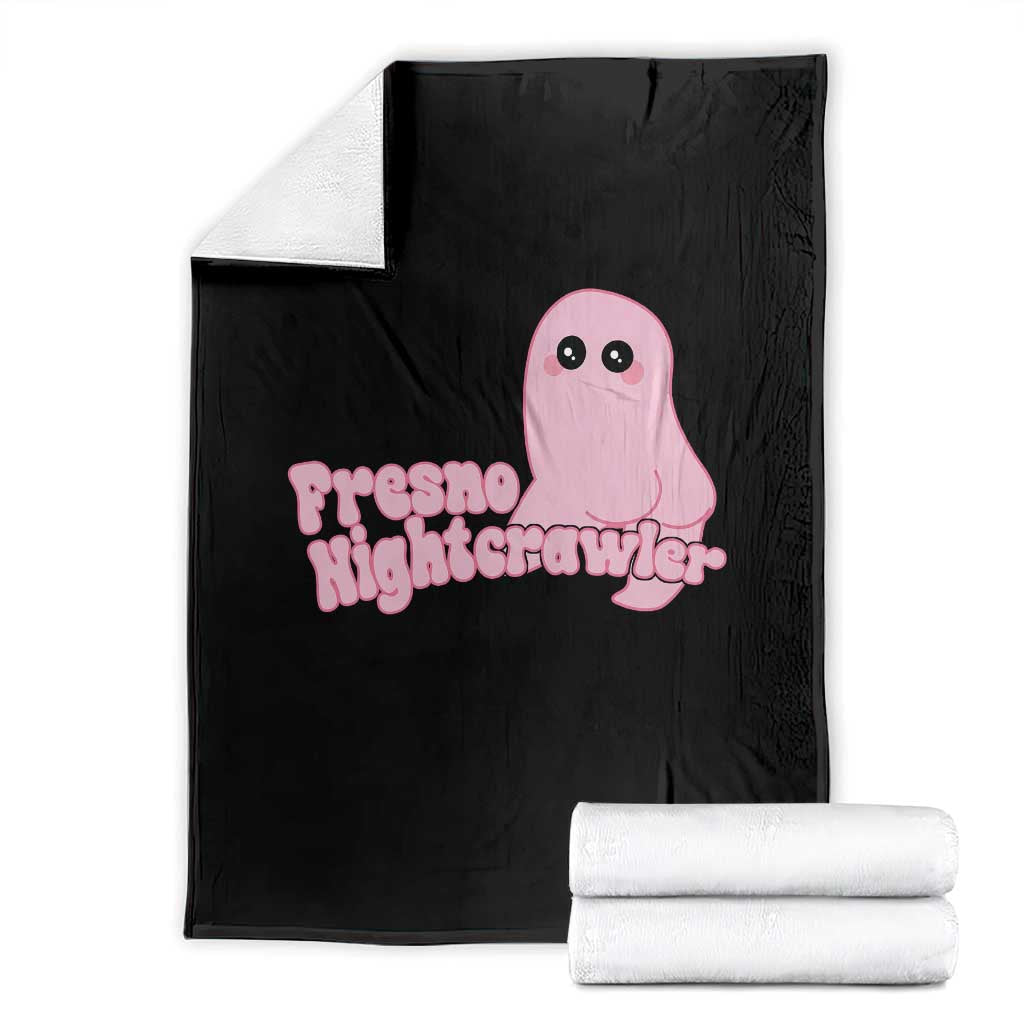 Pink Fresno Nightcrawler Throw Blanket Cryptidcore Aesthetic Gift For Girl TS12 White Print Your Wear