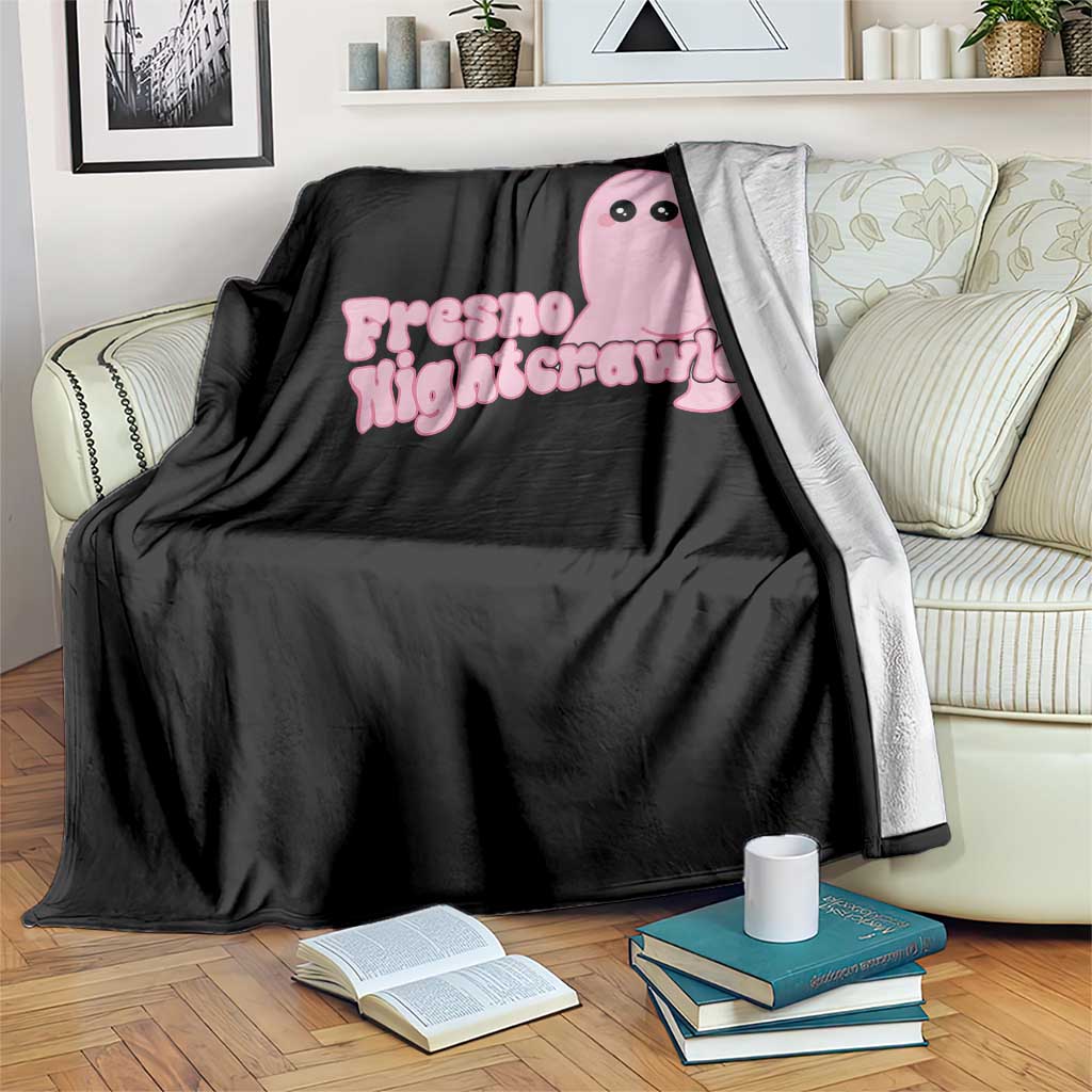 Pink Fresno Nightcrawler Throw Blanket Cryptidcore Aesthetic Gift For Girl TS12 Print Your Wear