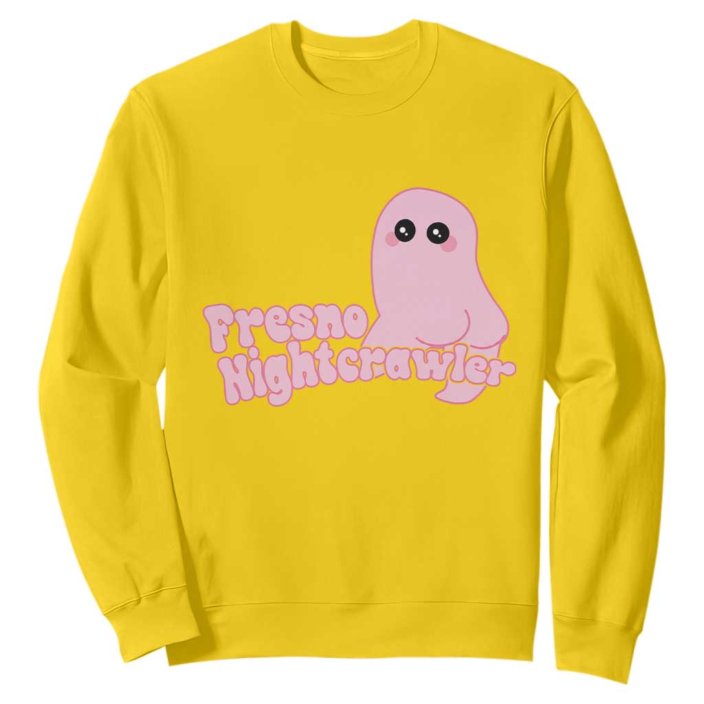Pink Fresno Nightcrawler Sweatshirt Cryptidcore Aesthetic Gift For Girl TS12 Daisy Print Your Wear
