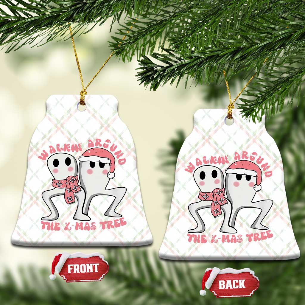 Walkin Around The Xmas Tree Ceramic Ornament Fresno Nightcrawler Cryptid Christmas Gift TS12 Print Your Wear