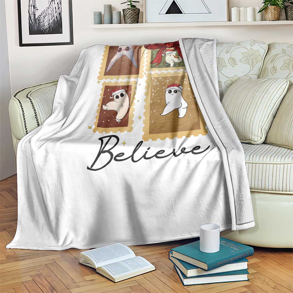 Fresno Nightcrawler Cryptid Christmas Believe Gift Throw Blanket TS12 Print Your Wear