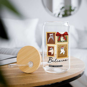 Fresno Nightcrawler Cryptid Christmas Believe Gift Glass Can TS12 Print Your Wear