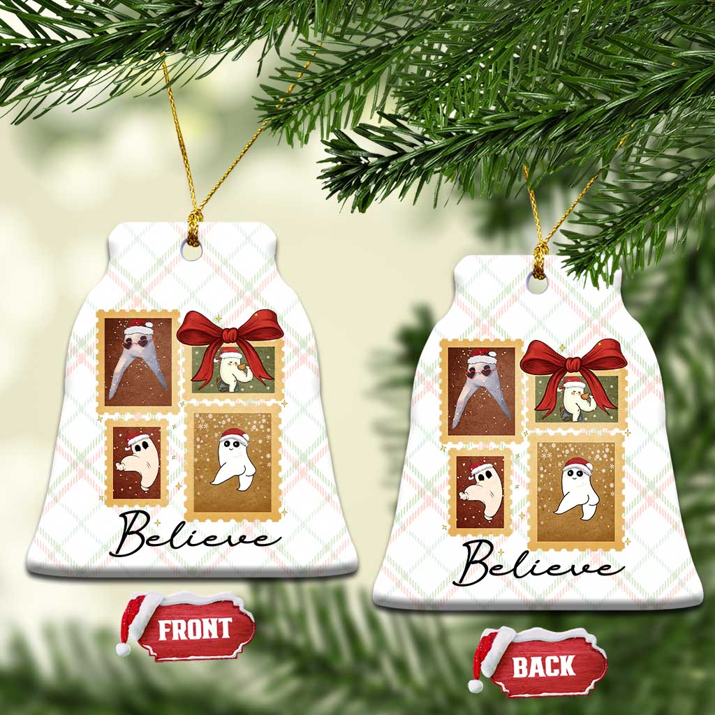 Fresno Nightcrawler Cryptid Christmas Believe Gift Ceramic Ornament TS12 Print Your Wear