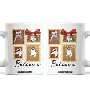 Fresno Nightcrawler Cryptid Christmas Believe Gift Coffee Mug TS12 White Print Your Wear
