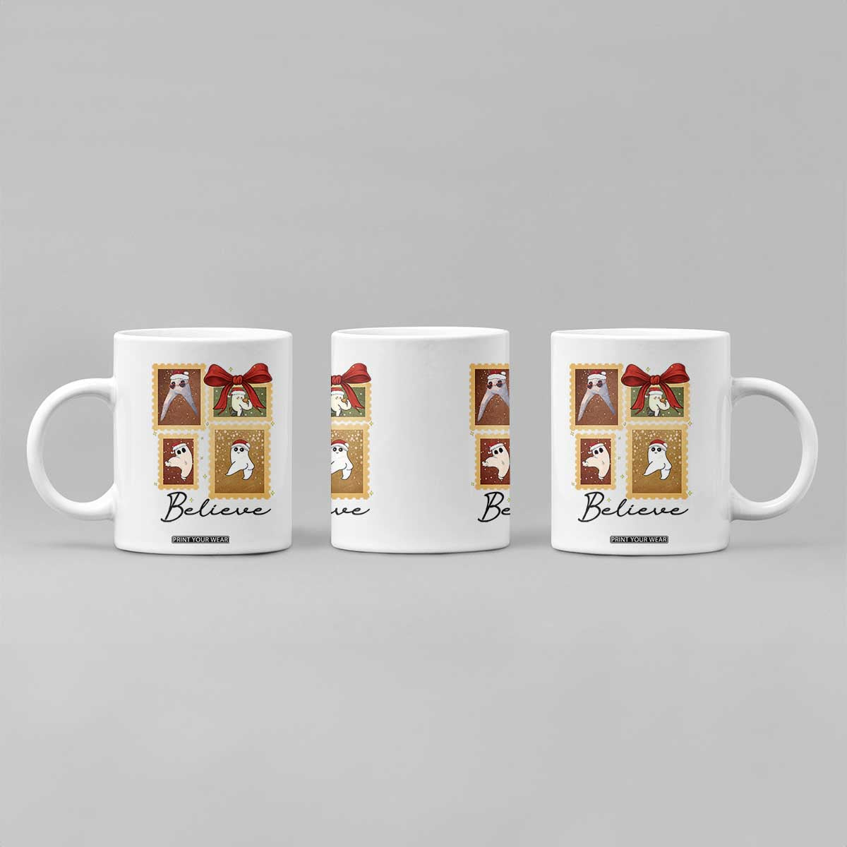 Fresno Nightcrawler Cryptid Christmas Believe Gift Coffee Mug TS12 Print Your Wear