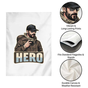 Community Hero Alex Pretti Garden Flag Minneapolis Support Gift TS12 Print Your Wear