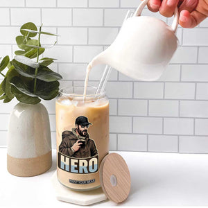 Community Hero Alex Pretti Glass Can Minneapolis Support Gift TS12 Print Your Wear