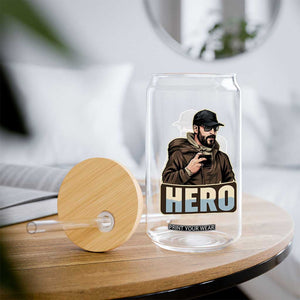 Community Hero Alex Pretti Glass Can Minneapolis Support Gift TS12 Print Your Wear