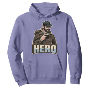 Community Hero Alex Pretti Hoodie Minneapolis Support Gift TS12 Violet Print Your Wear