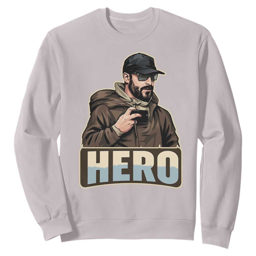 Community Hero Alex Pretti Sweatshirt Minneapolis Support Gift TS12 Ice Gray Print Your Wear