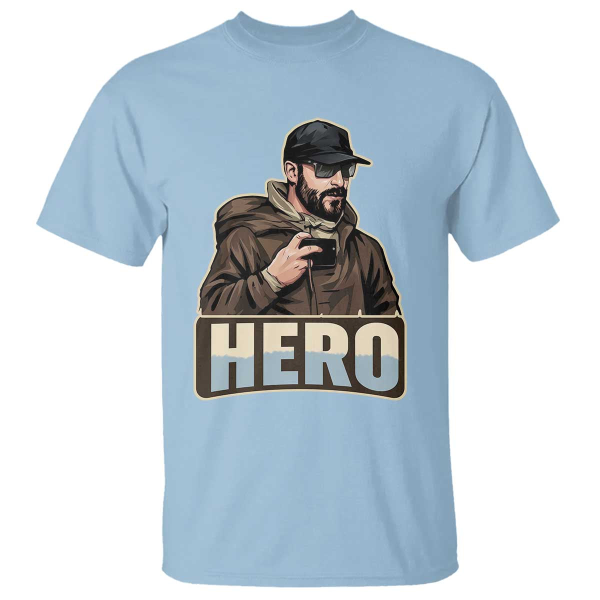 Community Hero Alex Pretti T Shirt Minneapolis Support Gift TS12 Light Blue Print Your Wear
