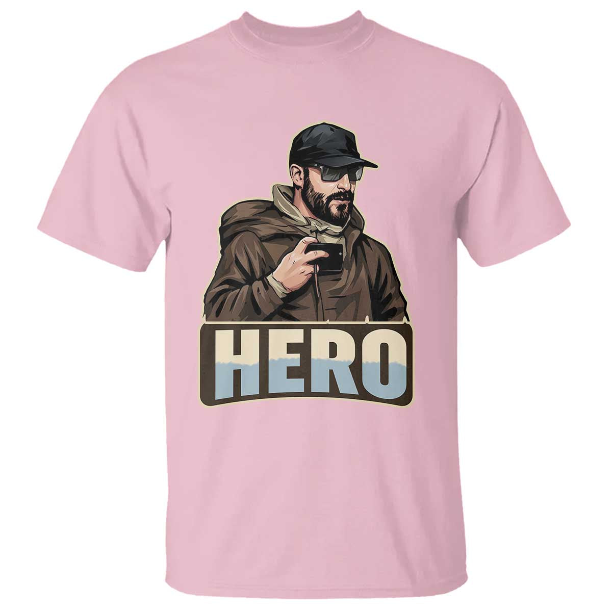Community Hero Alex Pretti T Shirt Minneapolis Support Gift TS12 Light Pink Print Your Wear