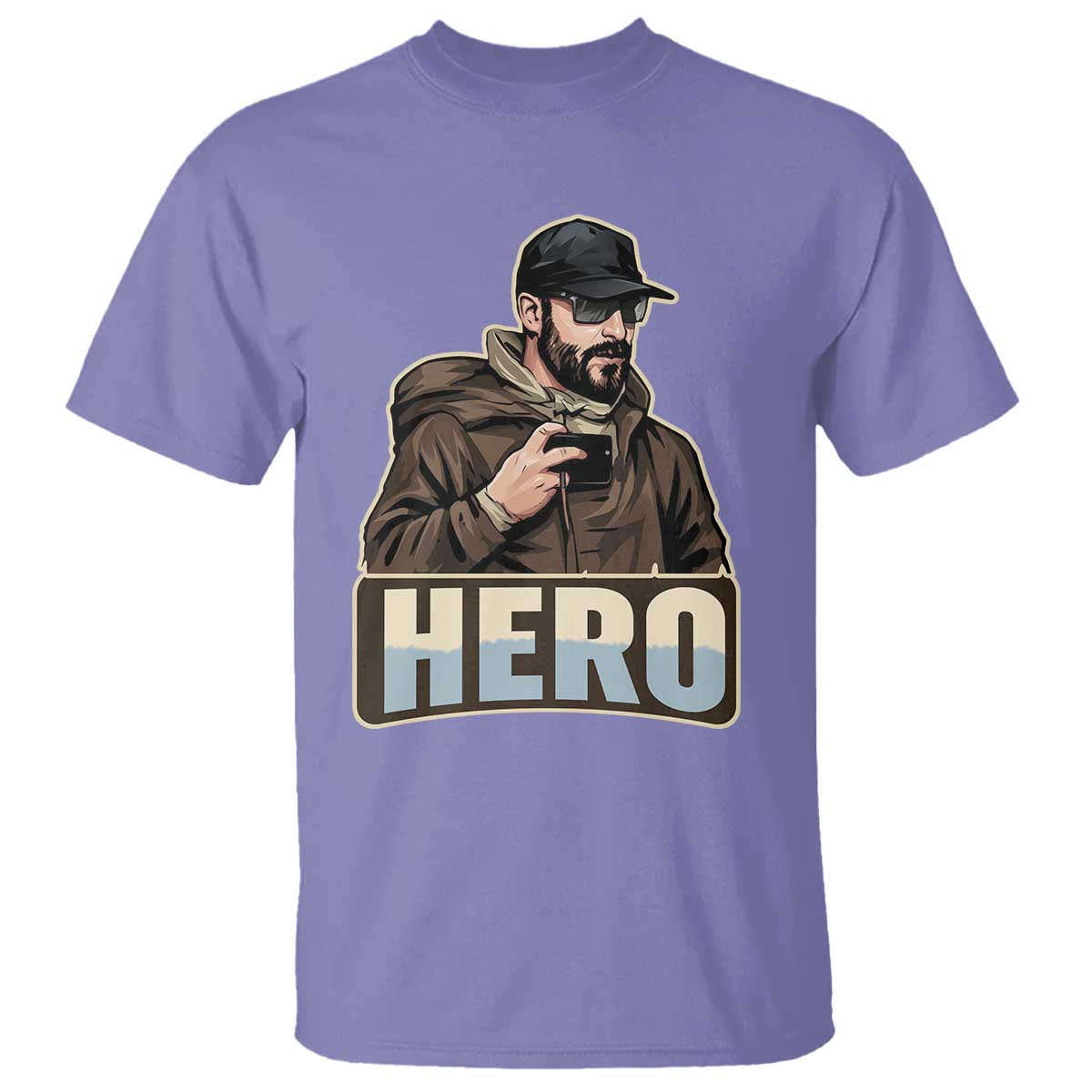 Community Hero Alex Pretti T Shirt Minneapolis Support Gift TS12 Violet Print Your Wear