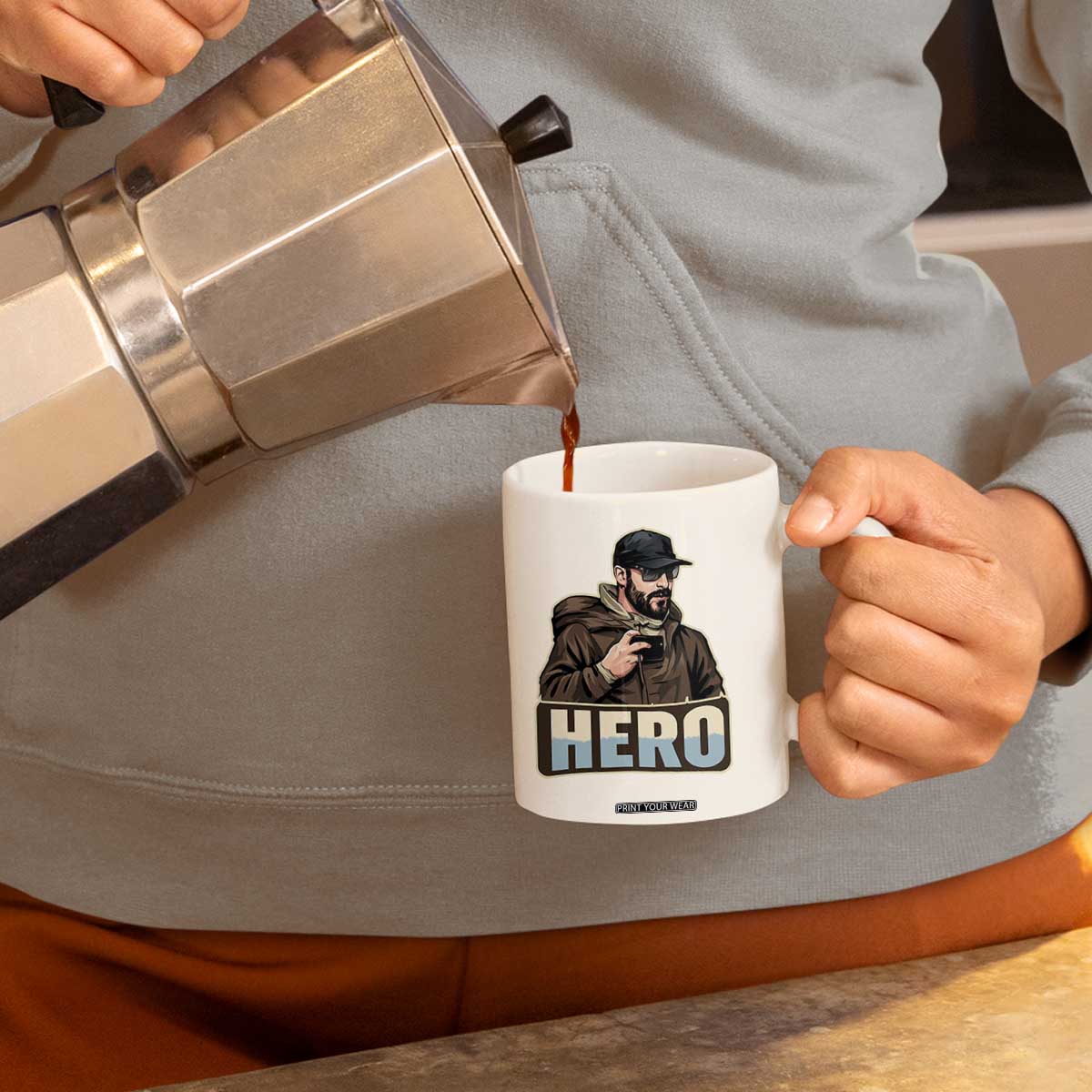 Community Hero Alex Pretti Coffee Mug Minneapolis Support Gift TS12 Print Your Wear