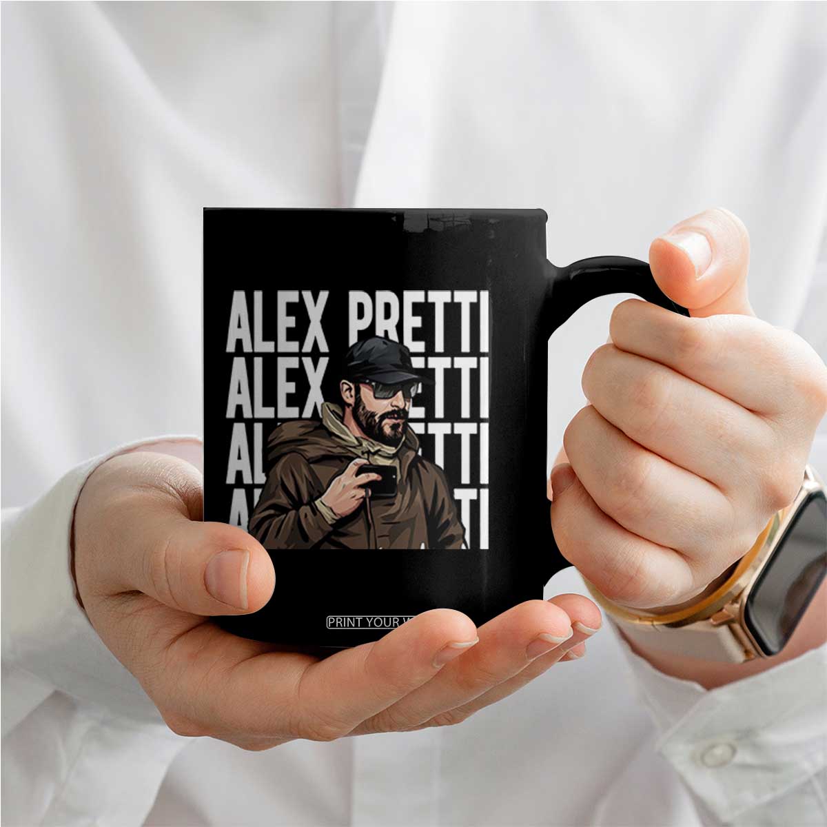Alex Pretti Coffee Mug Minneapolis Hero Nurse Community Support Gift TS12 Print Your Wear