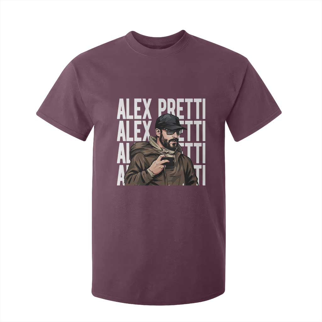 Alex Pretti T Shirt For Kid Minneapolis Hero Nurse Community Support Gift TS12 Maroon Print Your Wear