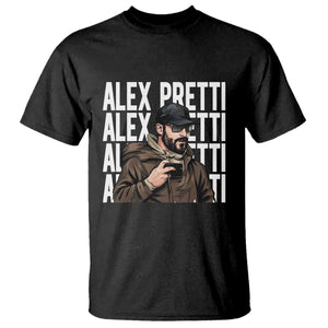 Alex Pretti T Shirt Minneapolis Hero Nurse Community Support Gift TS12 Black Print Your Wear