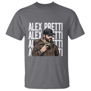 Alex Pretti T Shirt Minneapolis Hero Nurse Community Support Gift TS12 Charcoal Print Your Wear
