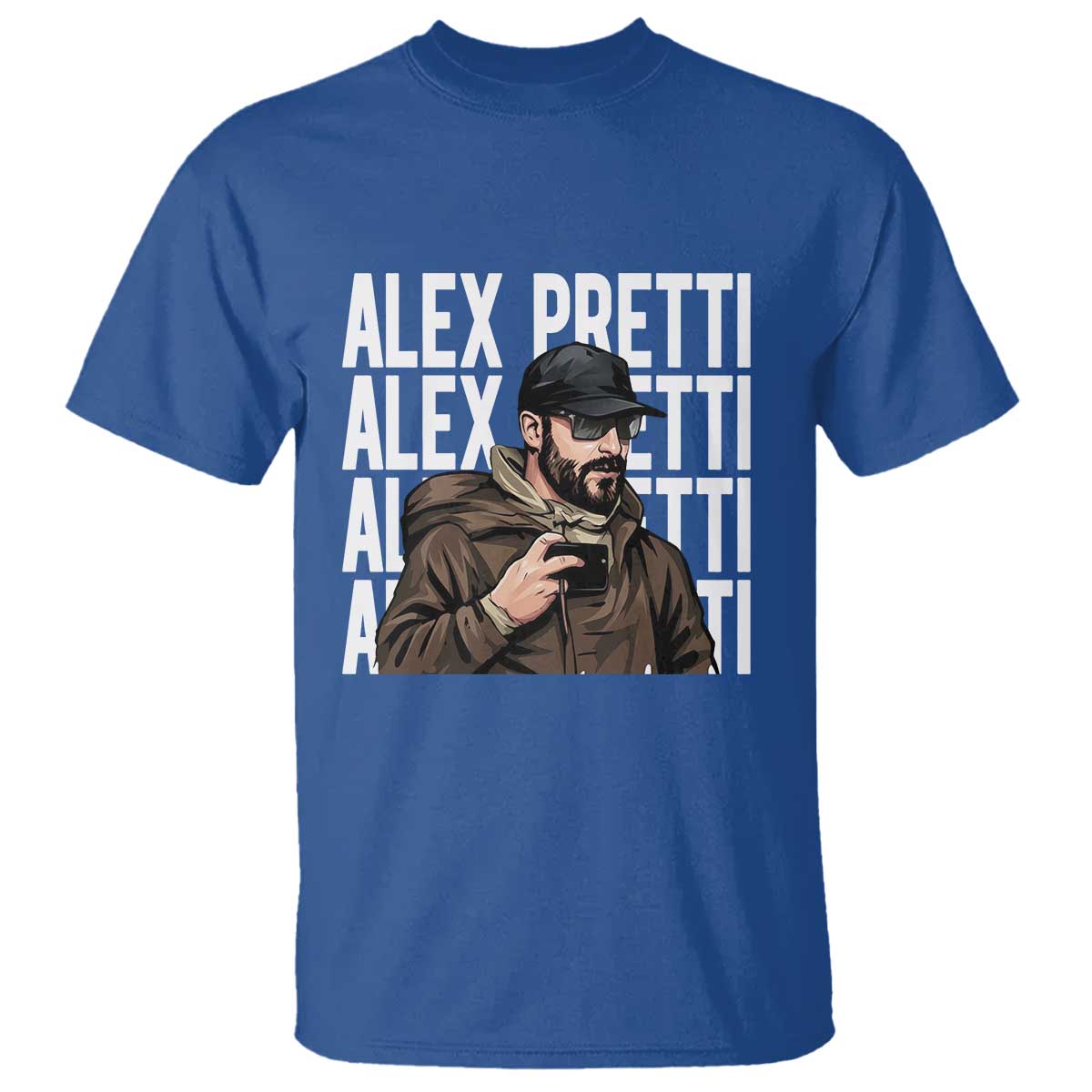 Alex Pretti T Shirt Minneapolis Hero Nurse Community Support Gift TS12 Royal Blue Print Your Wear