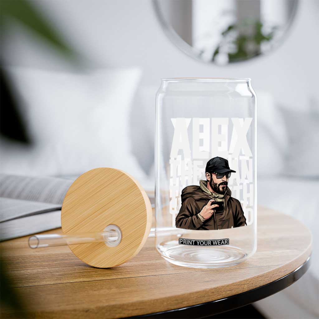 Alex Pretti Glass Can Alex The Man The Myth The Legend Vintage Gift TS12 Print Your Wear