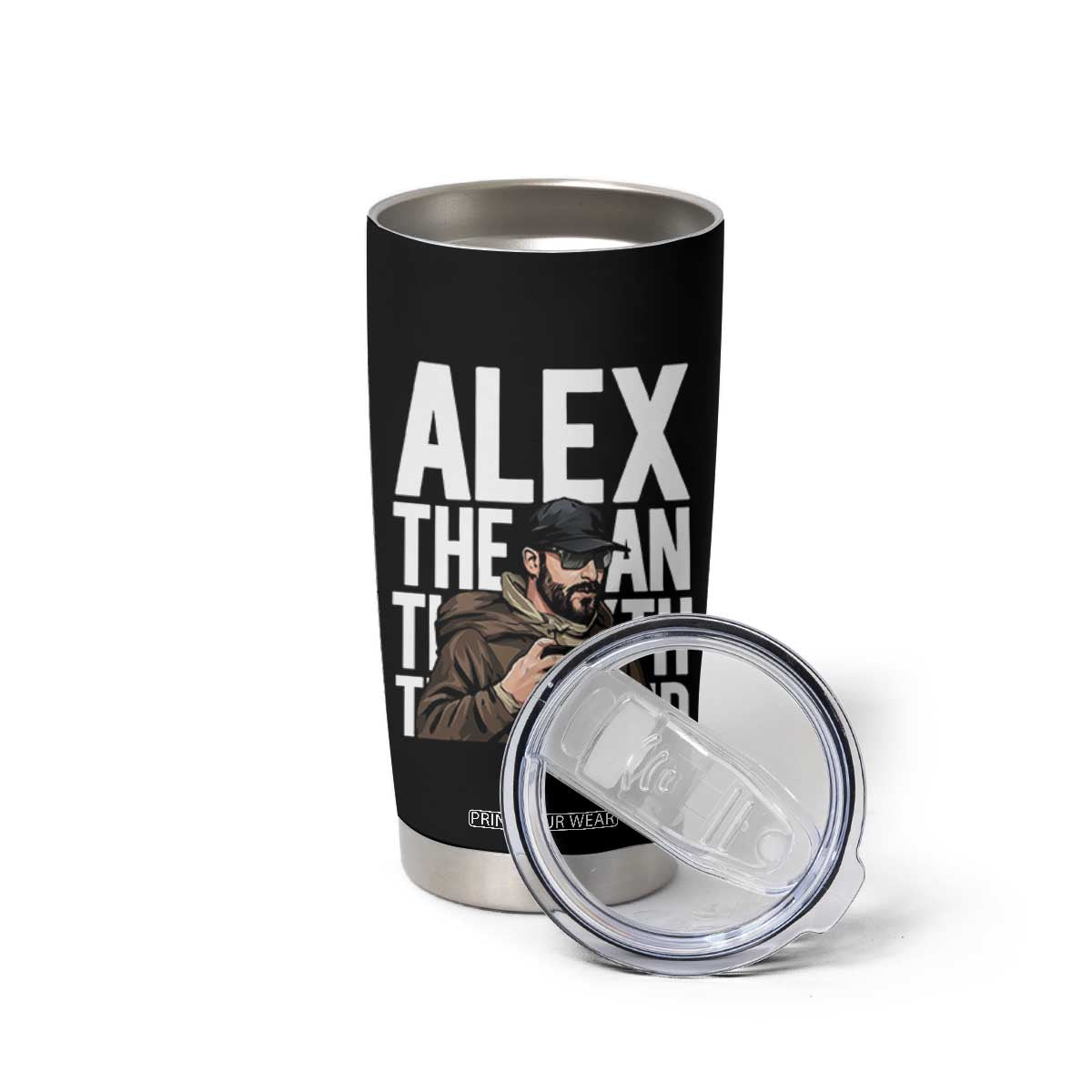 Alex Pretti Tumbler Cup Alex The Man The Myth The Legend Vintage Gift TS12 Print Your Wear